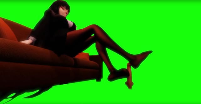 Blue Archive – Rio Footjob With Nylons - PassThrough (A XXX Parody)